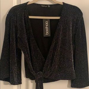 NWT BooHoo Crop Top